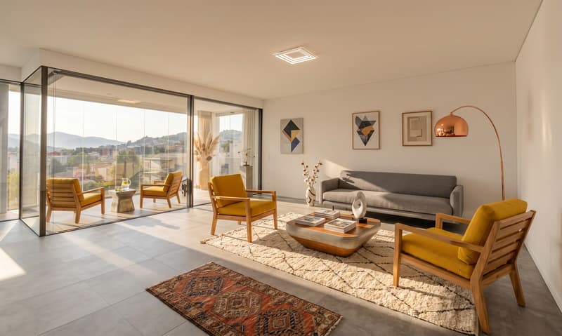 LUMINOSO 3.5 LOCALI CON TERRAZZA E VISTA LAGO A MASSAGNO (1)