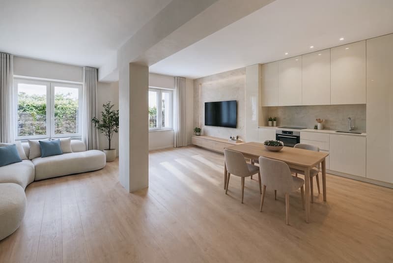 STUPENDO E NUOVO PIED-Ã-TERRE DI 2.5 LOCALI A LUGANO CENTRO (1)