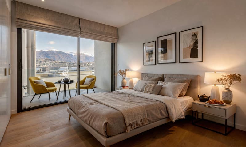 SPETTACOLARE VILLA CON PISCINA E VISTA PANORAMICA A LUGANO (8)