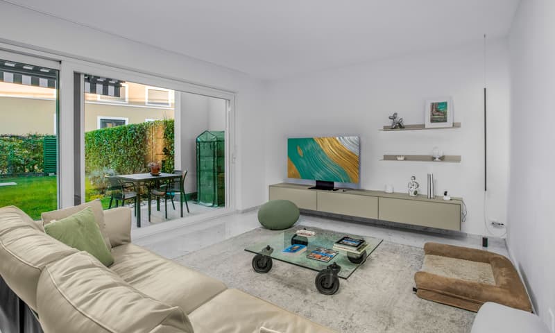 SPAZIOSA CASA 5.5 LOCALI CON GIARDINO E PISCINA A MONTAGNOLA (3)