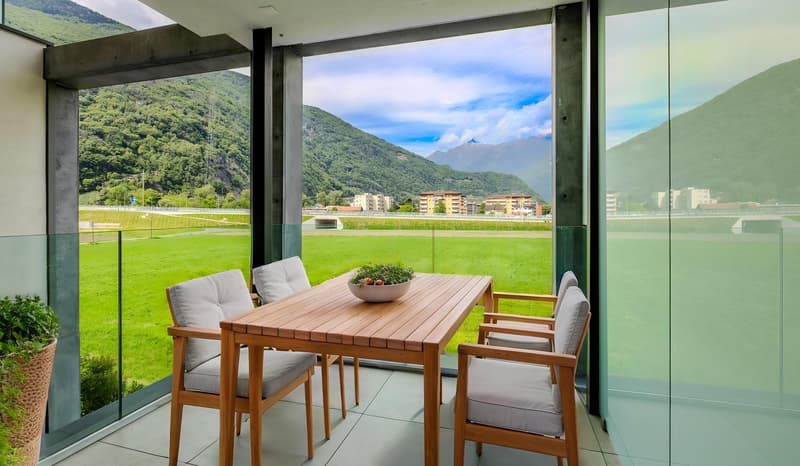 LUMINOSO E MODERNO 2.5 LOCALI PARI AL NUOVO A BELLINZONA (3)