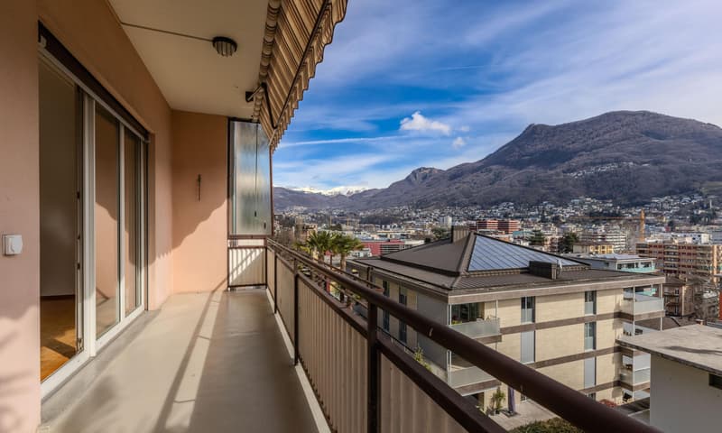 SPAZIOSO 4.5 LOCALI CON VISTA APERTA IN CENTRO A LUGANO (5)