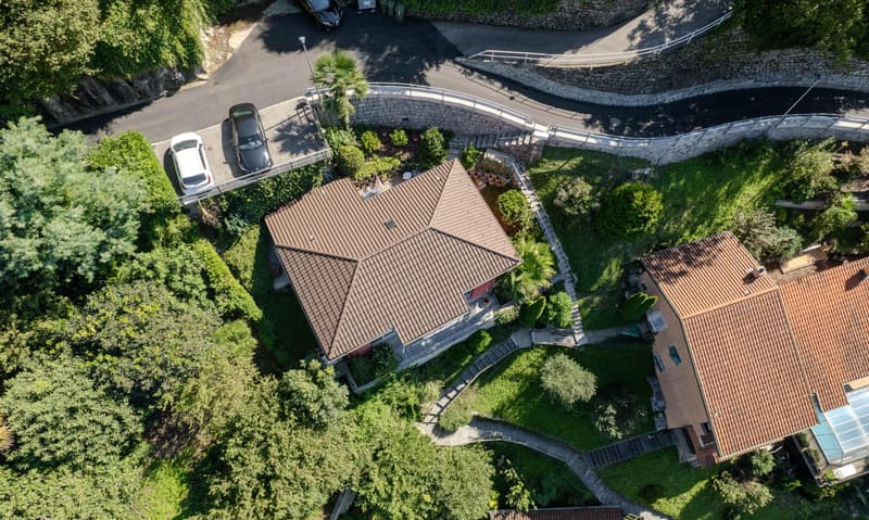 COMODA CASA 4.5 LOCALI NEL VERDE CON VISTA A BELLINZONA-DARO (9)