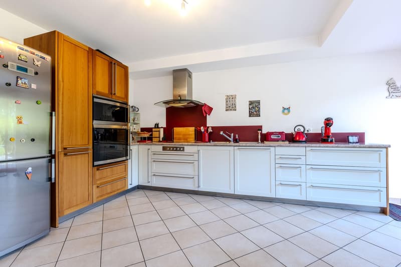 SPAZIOSA VILLA BIFAMILIARE 6.5 CON GIARDINO A CARABBIA (5)