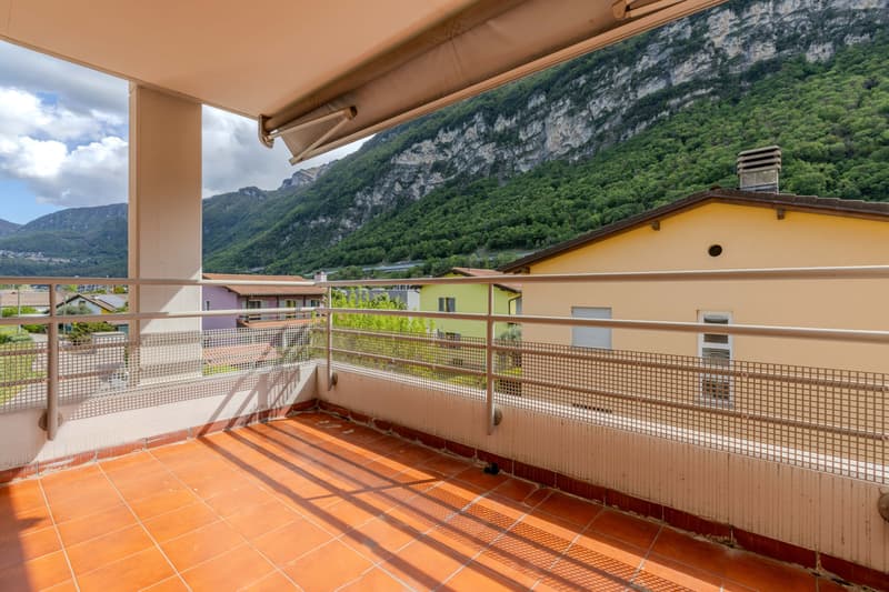 SPAZIOSO 5.5 LOCALI CON VISTA NEL VERDE A RIVA SAN VITALE (2)