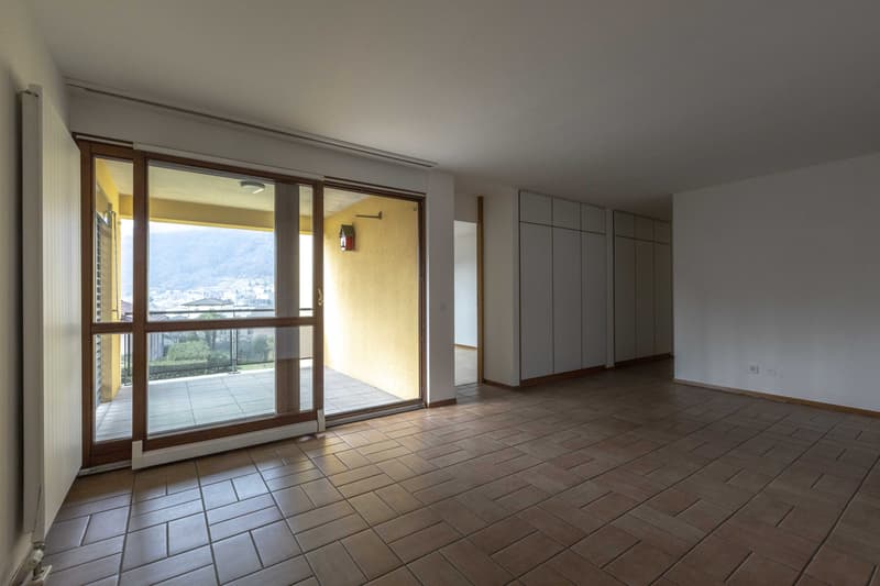 SPAZIOSO 4.5 LOCALI CON TERRAZZA E VISTA APERTA A CADEMPINO (2)