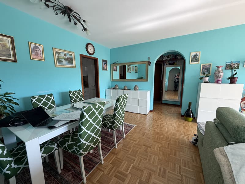 GRAZIOSO E COMODO 3.5 LOCALI CON TERRAZZA A PREGASSONA (4)