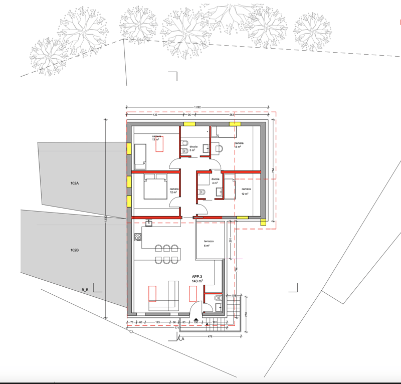 NUOVA E AMPIA VILLA TRIFAMILIARE DI 7.5 LOCALI A SIGIRINO (4)