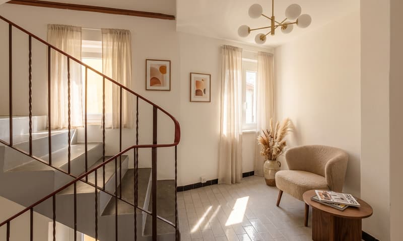 SPAZIOSA CASA 7.5 LOCALI CON TERRAZZA E POSTEGGIO A LOPAGNO (4)