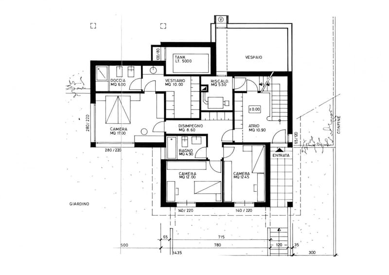 SPLENDIDA VILLA DI 6.5 LOCALI CON GRANDE GIARDINO A BIOGGIO (11)
