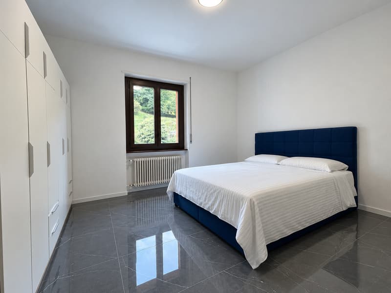 AFFITTASI ATTICO ARREDATO DI 3.5 LOCALI CON BALCONE A LUGANO (9)