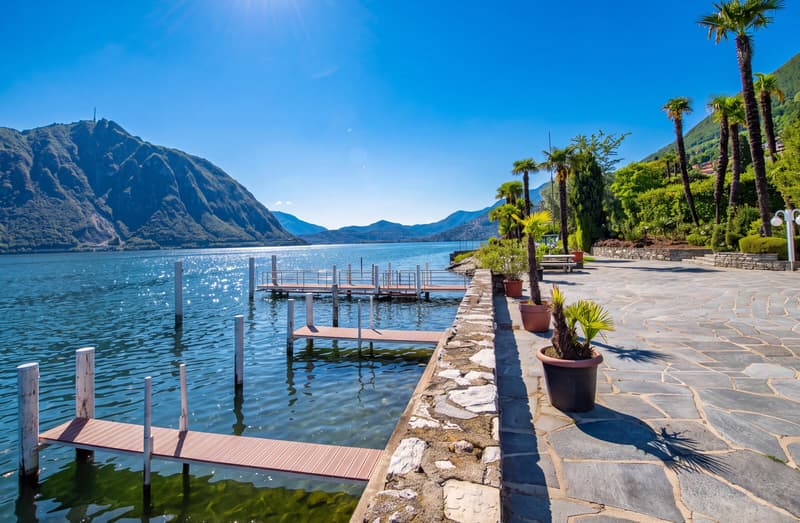PRATICO BILOCALE RINNOVATO CON VISTA LAGO A BISSONE (10)