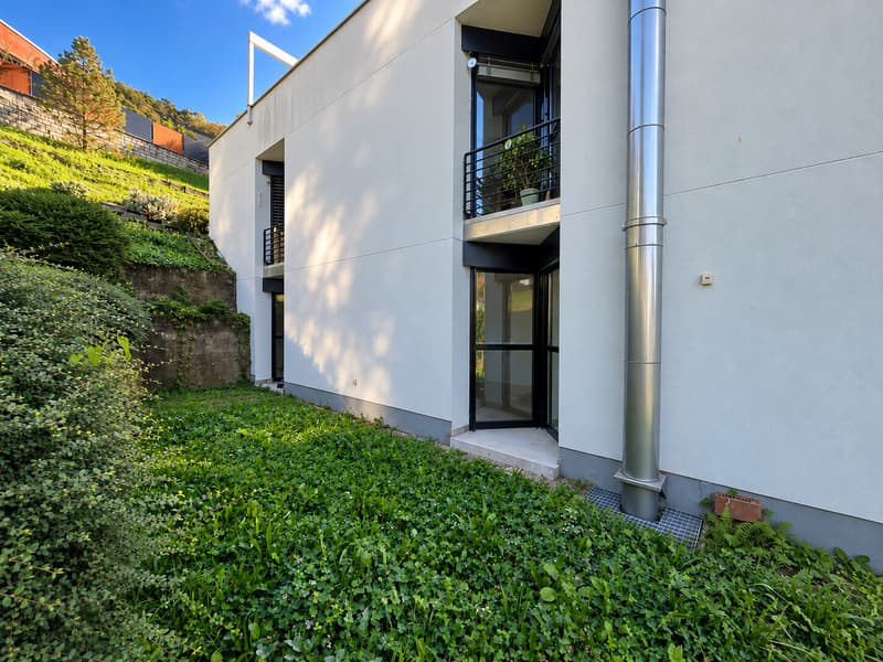 AFFITTASI MODERNO 4.5 LOCALI CON GIARDINO PRIVATO A CARABBIA (12)
