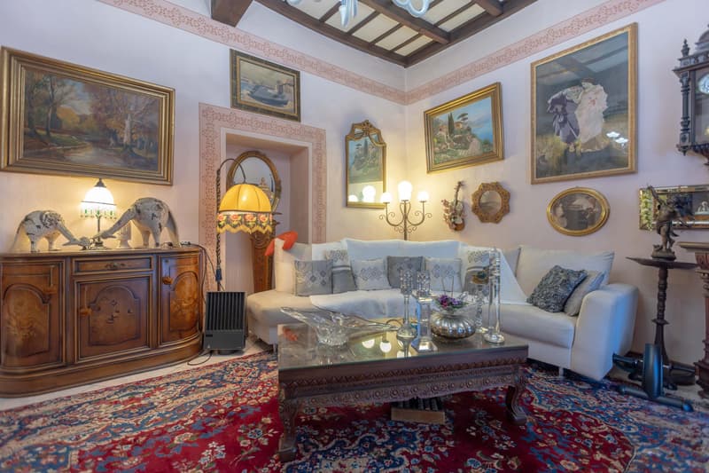 ROMANTICA VILLA STORICA 6.5 LOCALI CON CORTE A BRISSAGO (6)
