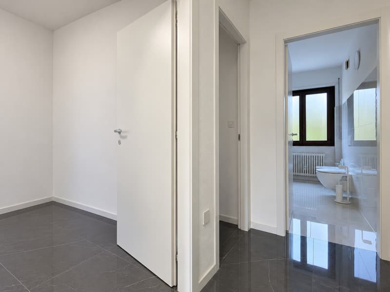 AFFITTASI ATTICO ARREDATO DI 3.5 LOCALI CON BALCONE A LUGANO (10)