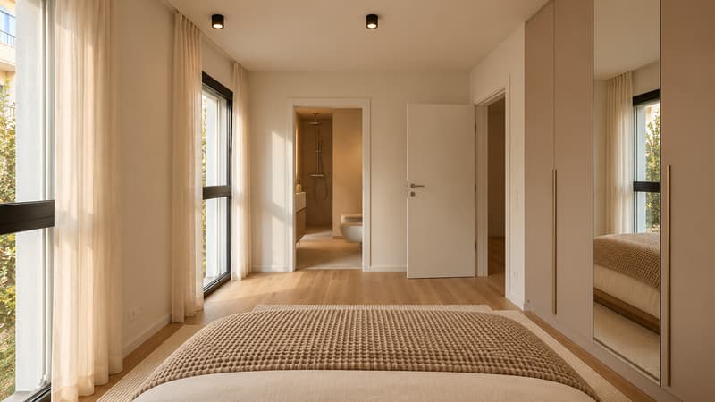 NUOVO APPARTAMENTO 3.5 LOCALI CON VISTA LAGO A MASSAGNO (11)