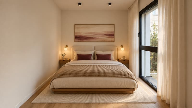 NUOVO APPARTAMENTO 3.5 LOCALI CON VISTA LAGO A MASSAGNO (8)