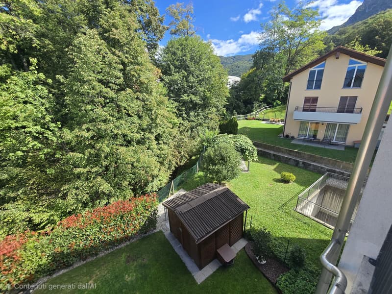MODERNO ATTICO DI 3.5 LOCALI CON TERRAZZA A VILLA LUGANESE (11)