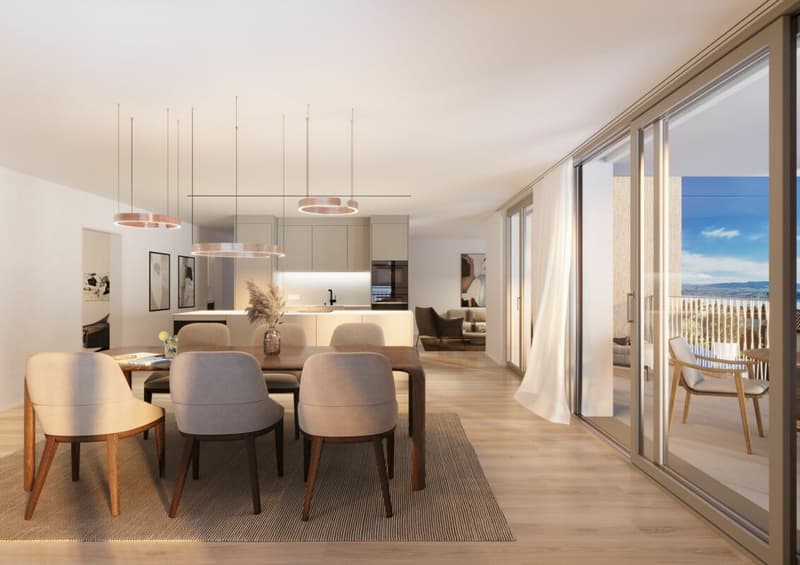 Visualisierung - Wohnung E101