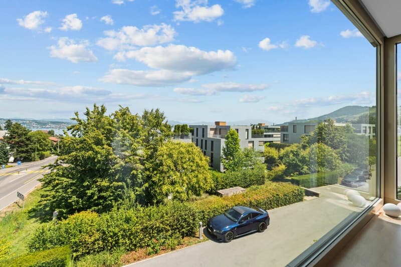 Aussicht vom Wohnbereich