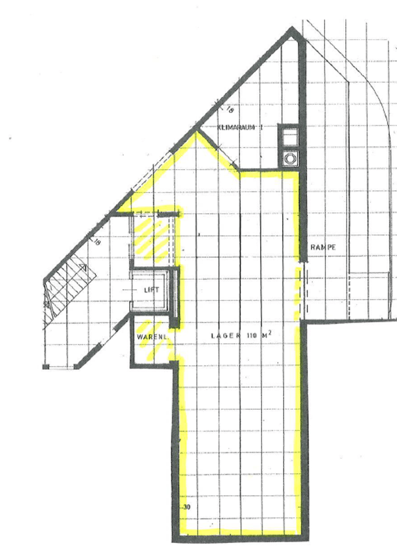 1. UG, Grundrissplan - 110 m2
