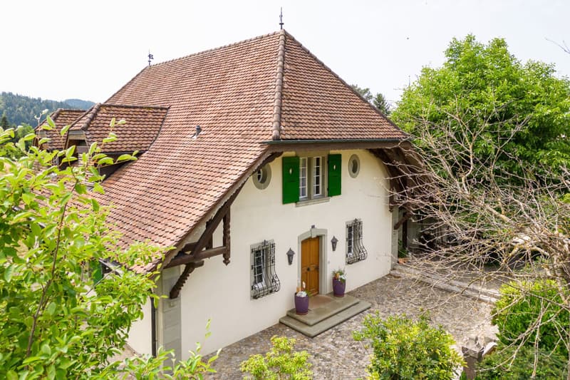 Wohnen im Grünen: Landhausvilla mit drei Wohneinheiten  in Lützelflüh (2)