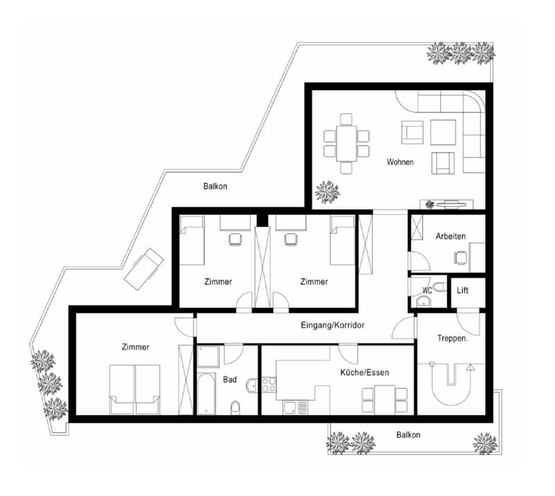 Geräumiges und helles 3.5-Zimmer-Apartment in bester Zentrumslage (11)