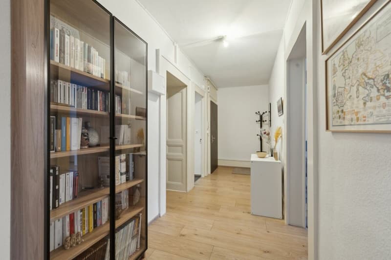 Einladender Flur mit Stil