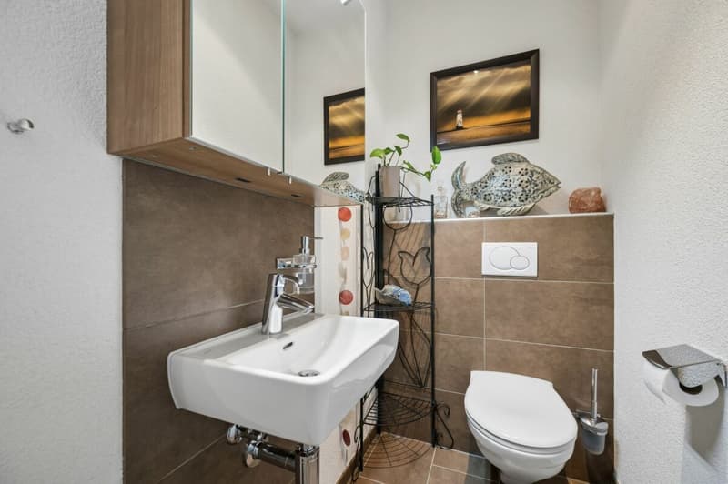 Separate Toilette