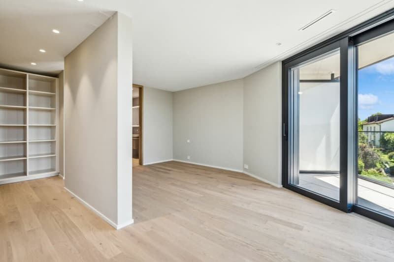 Masterbedroom mit offener Ankleide