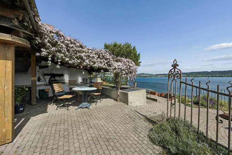 Charmante Terrasse mit Seesicht