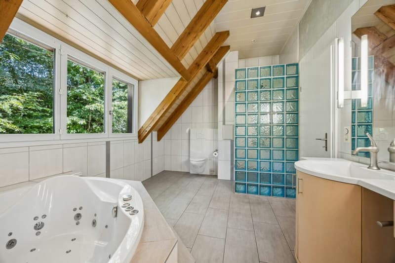 Badezimmer mit Wellnesscharakter