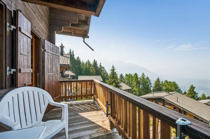 Balkon mit wunderbarer Aussicht