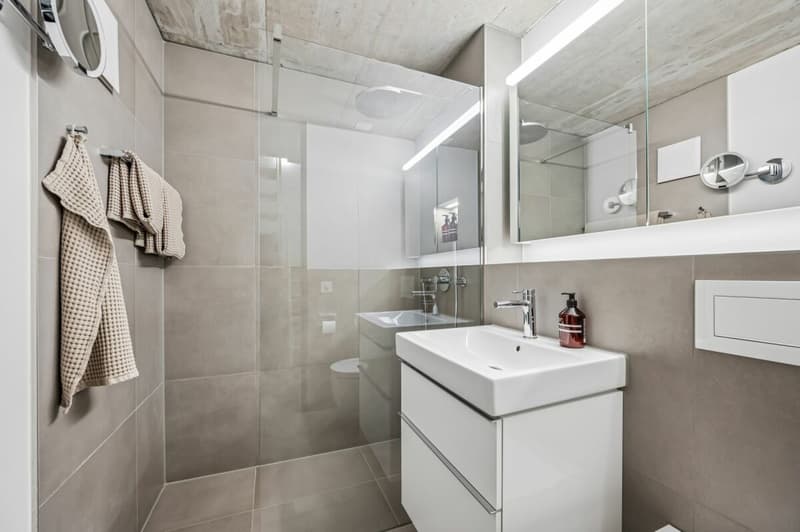 Nasszelle mit Dusche