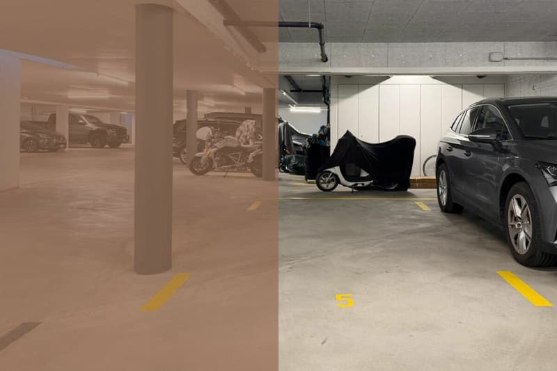 Einstellhallenparkplatz Nr. 5