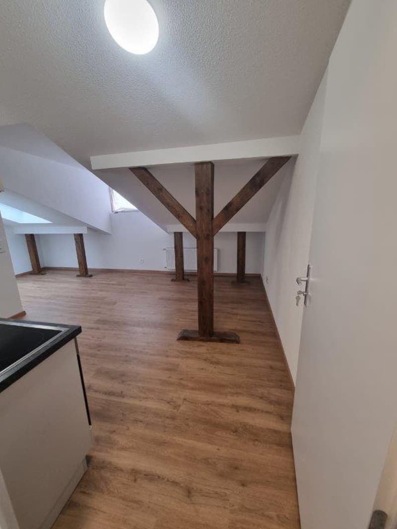 Charmant appartement sous les toits de 1 pièce à Bévilard (3)