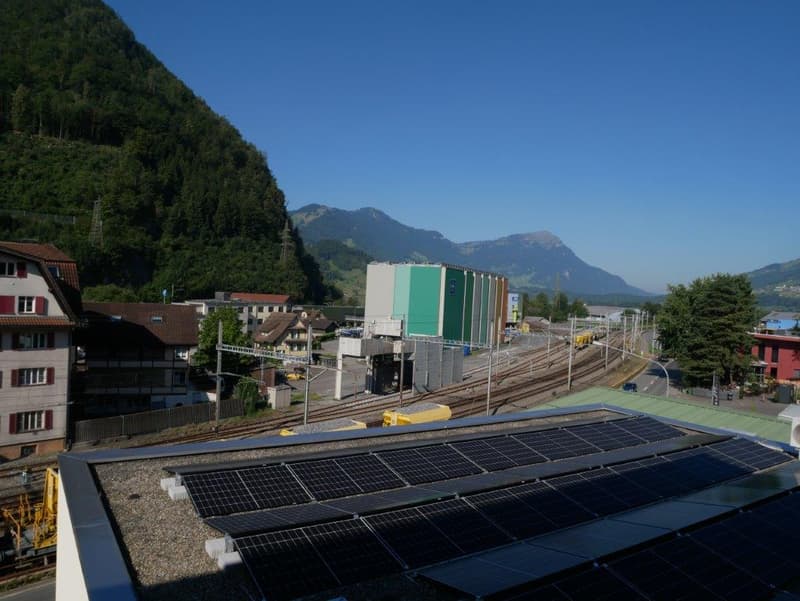 Moderne 1-Zimmer-Wohnung in Seewen SZ mit Bergblick (7)
