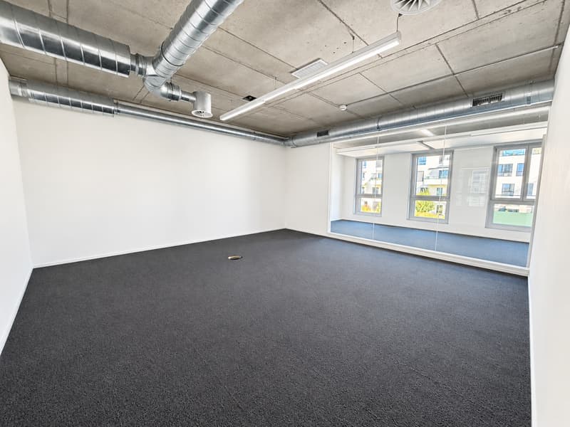Bezugsbereite Büros mit exklusivem Balkon im Wright-Place. (4)