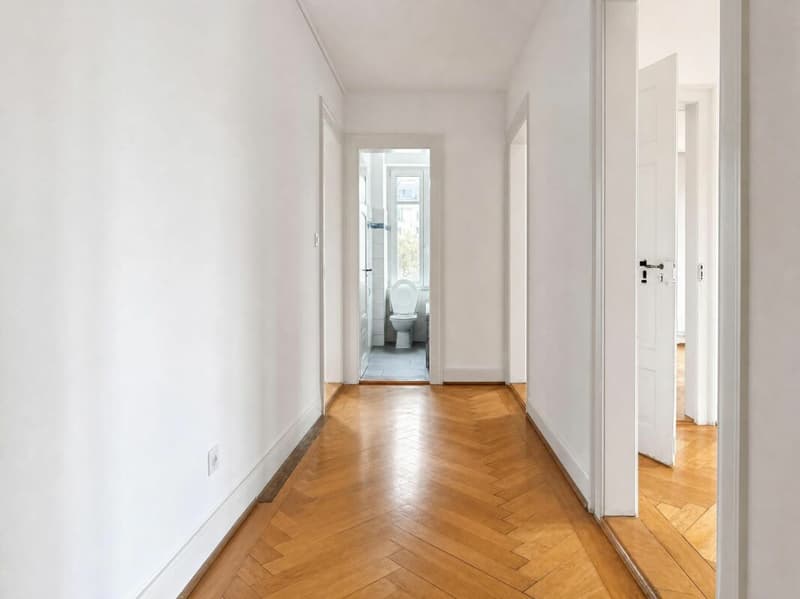 Tolle und sonnige Altbauwohnung mit Charme  - Nähe KSW (7)