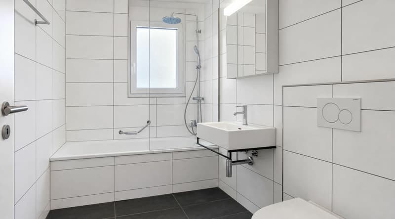 Moderne Wohnung mit grossem Balkon an ruhiger Lage! (7)