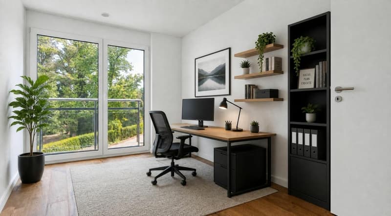 Moderne Wohnung mit grossem Balkon an ruhiger Lage! (4)