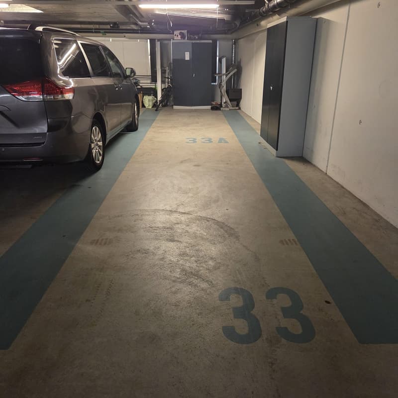 Doppelter Einstellhallenplatz an der Staffelstrasse in Zürich – ab sofort verfügbar (2)