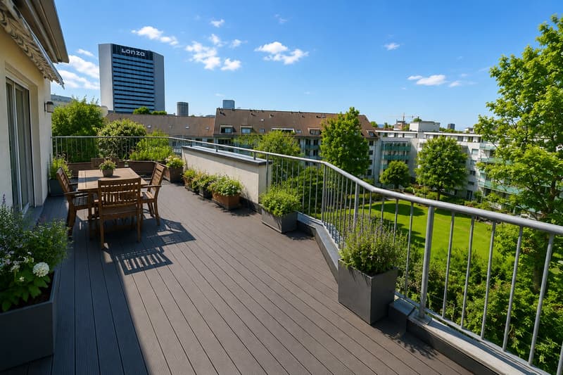 Exklusive Penthouse-Wohnung mit Garten – Modernes Wohnen in bester Lage (1)
