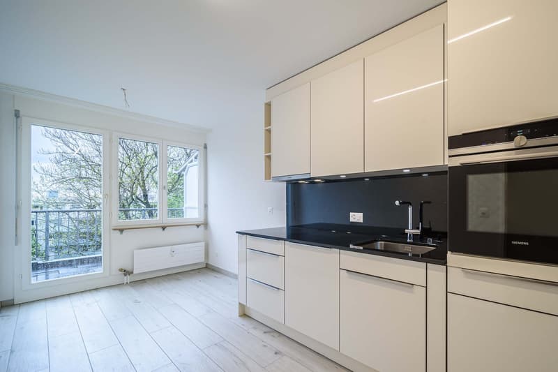 Renovierte 2.5-Zimmer-Wohnung in Basel mit Privatgarten (1)