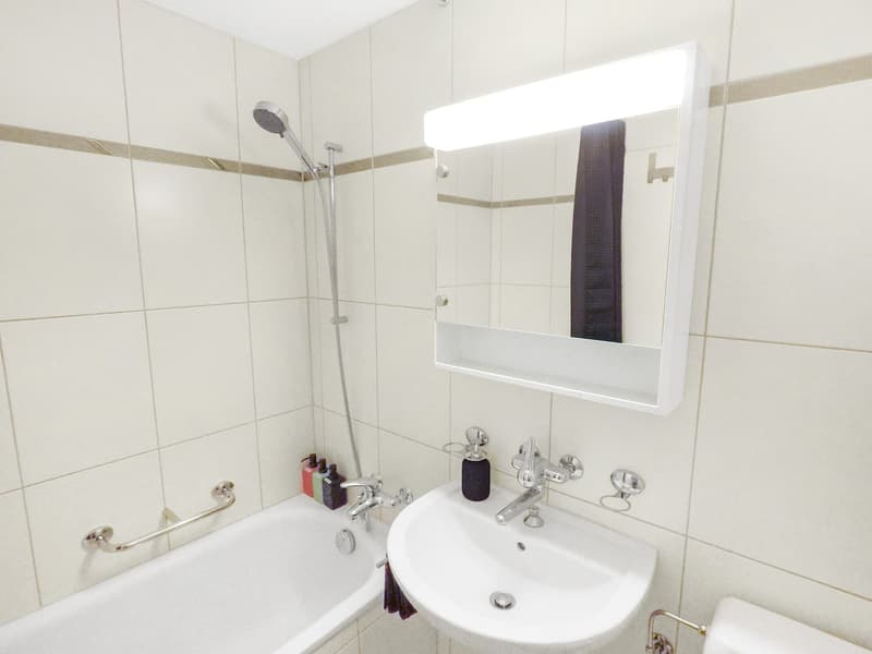 Renovierte und möblierte 2.5-Zimmer-Wohnung in Zug mit Seesicht (21)