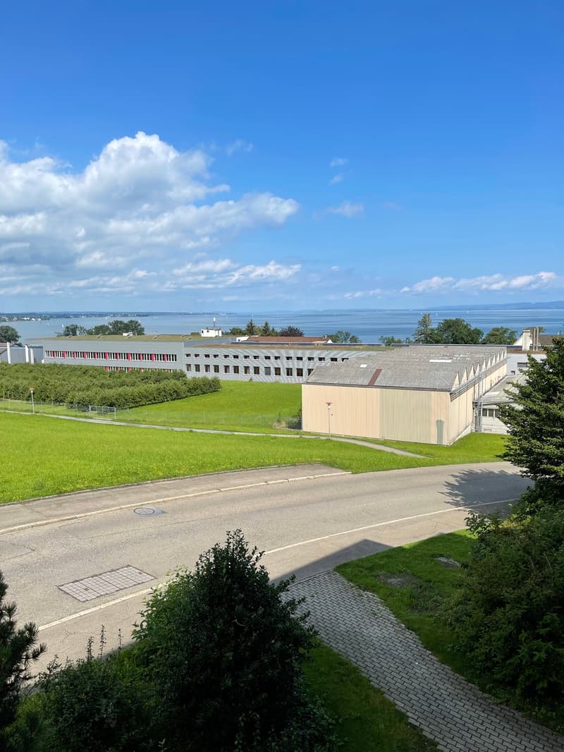 Aussicht vom Balkon