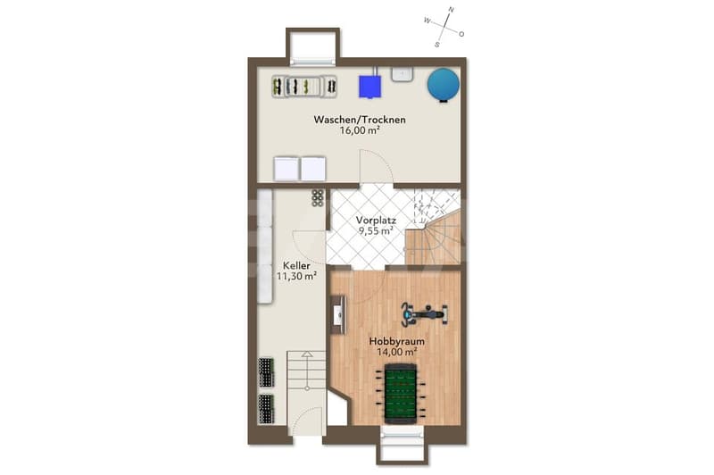 Sonniges 5 ½-Zimmer-Familienparadies mit Garten, Terrasse und viel Platz zum Wohlfühlen (10)