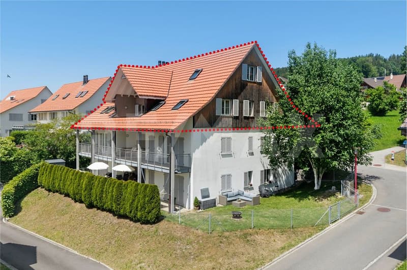 6 ½-Zimmer-Maisonettewohnung mit Bergsicht - familienfreundliches Wohnen nahe Türlersee (11)