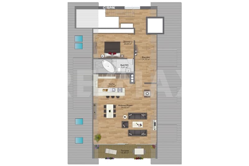 HOHER STANDARD IN DER 3 ½-ZIMMER-MINERGIE-MAISONETTEWOHNUNG (11)