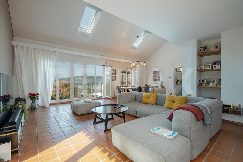 Freistehendes 6½-Zimmer-Einfamilienhaus mit viel Charme und Weitblick zu vermieten (3)